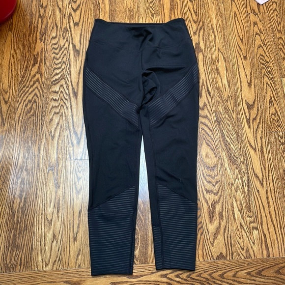 Joe Fresh Active Black Yoga Pants Leggings - Picture 2 of 4